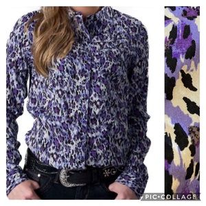Wrangler Leopard Western Shirt